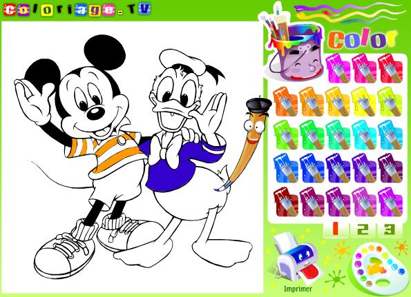 Dibujos Para Pintar Online De Disney I Dibujos Para Cortar Y