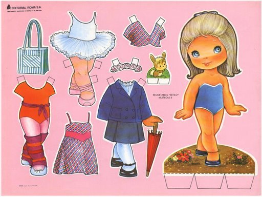Recortable de muñecas para vestir | Tyra, la bailarina | Dibujos para  cortar y colorear