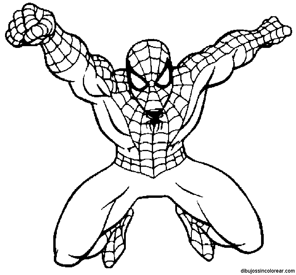 Dibujos para colorear de Spiderman | Página 3 de 3 | Dibujos para cortar y  colorear
