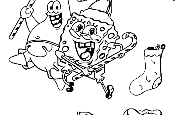 Dibujos para colorear de Bob Esponja y sus amigos | Página 2 de 3