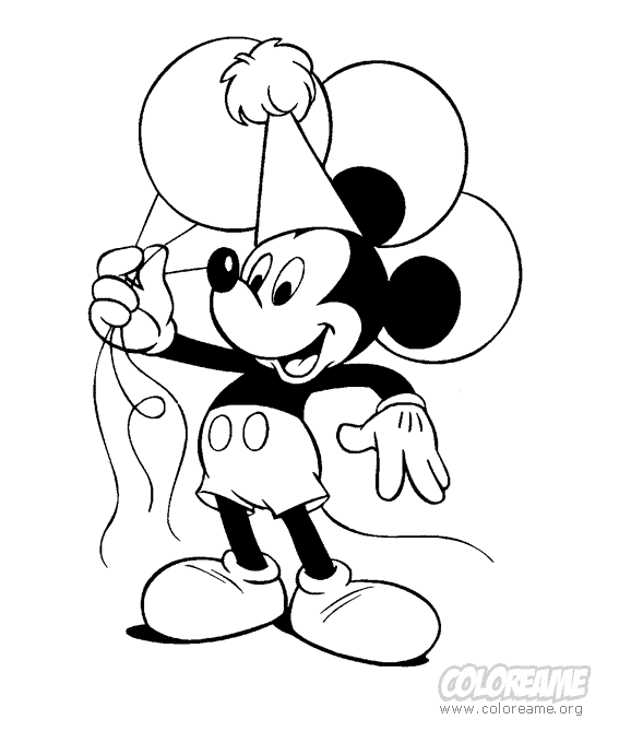 Dibujos Para Colorear Disney Mickey Mouse Dibujos Para Cortar