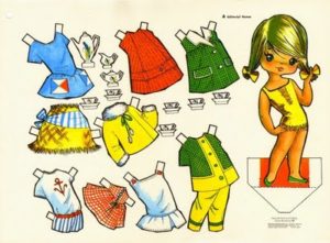 muñecas para recortar y vestir pdf