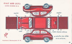 Recortables De Coches Antiguos Bus De Colegio Dibujos Para Cortar Y