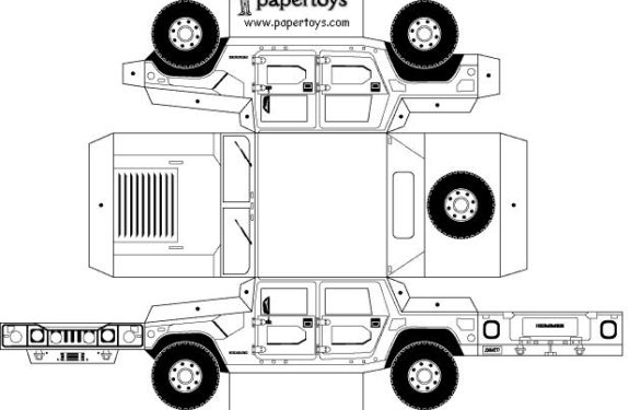 Recortables De Coches Antiguos Dibujos Para Cortar Y Colorear