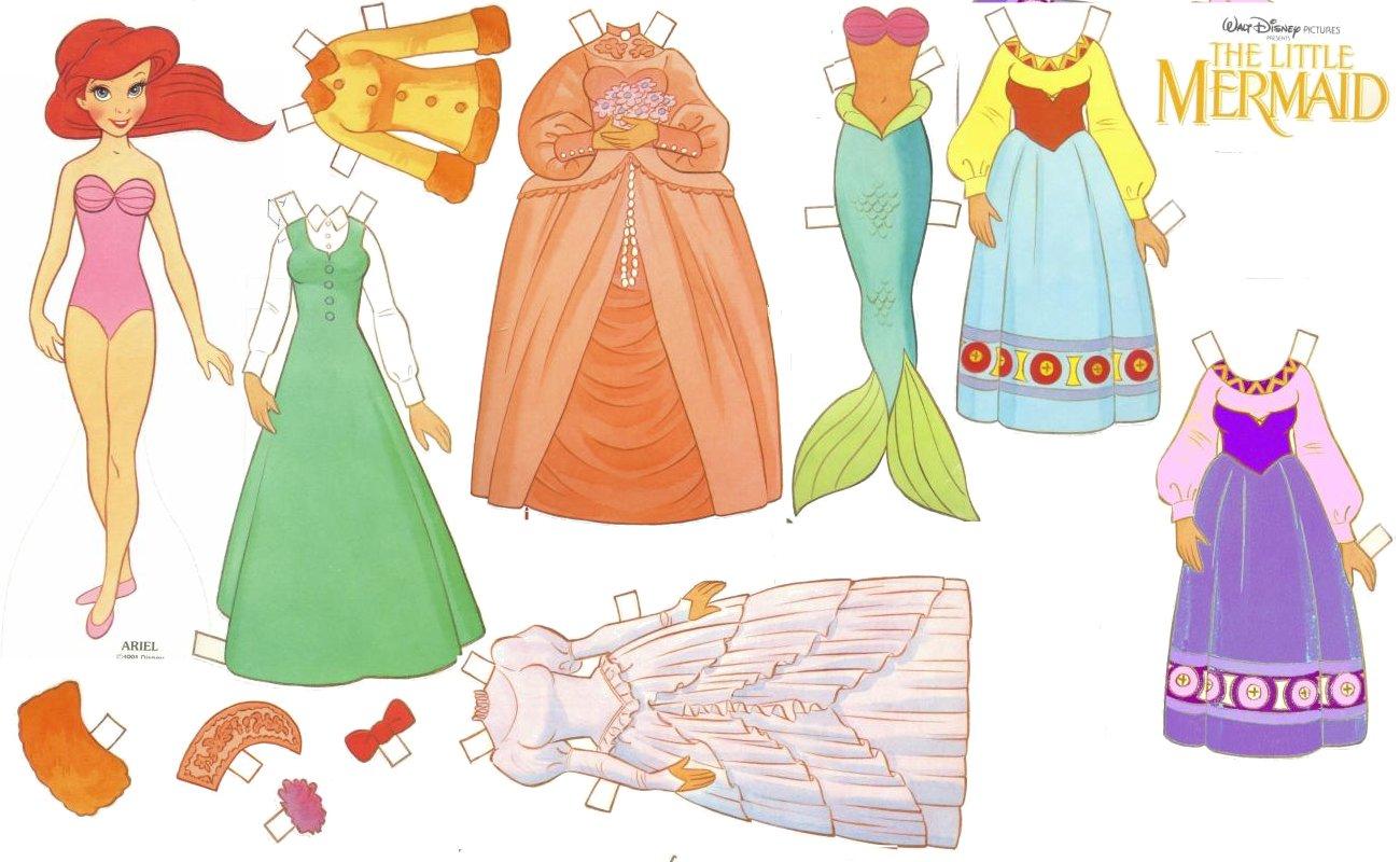 Recortables De Princesas Dibujos Para Cortar Y Colorear