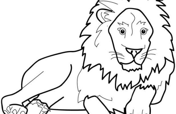 Dibujos para colorear animales del zoológico | Dibujos para cortar y