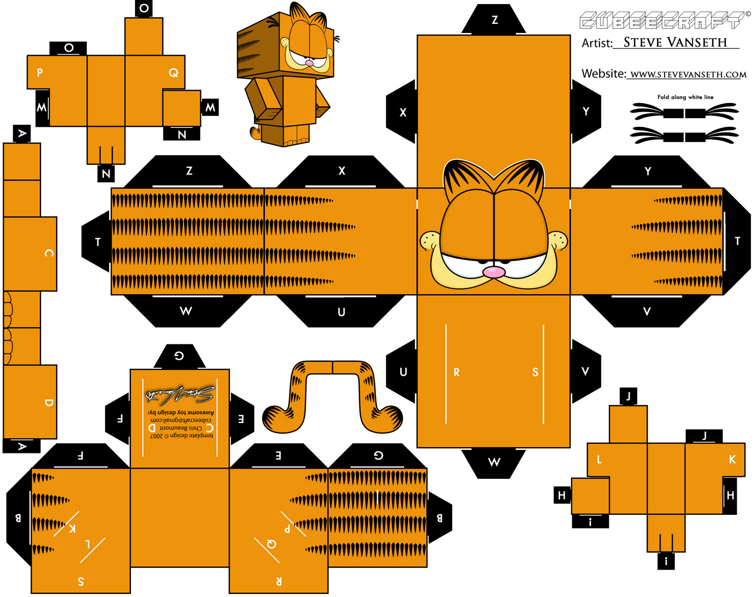 Recortables de cajas | Garfield