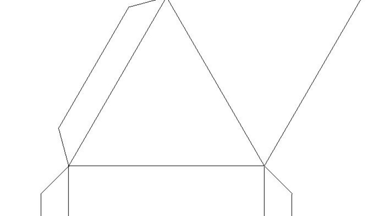densidad Saliente Metropolitano Recortables de figuras geométricas | Pirámide | Dibujos para cortar y  colorear