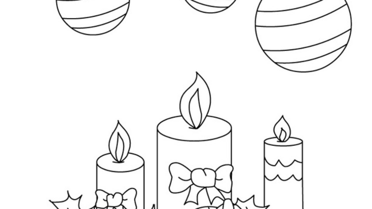 Descubrir 93 Velas Navideñas Dibujos A Color Vn 7261